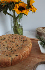 NEW!! SunFlour Focaccia Bread & Bun Mix  | Gluten & Nut Free | The Best Gluten Free Bread! Make as Round, Loaf or Buns